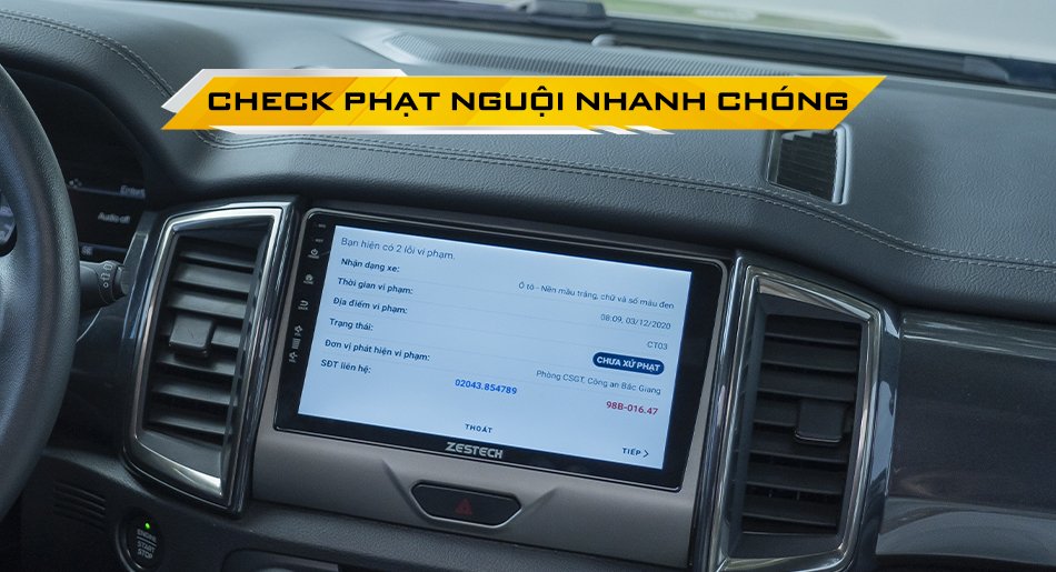 Thông báo phạt nguội